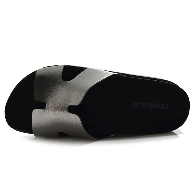Papete Feminina Moleca Prata 5500.100.30579