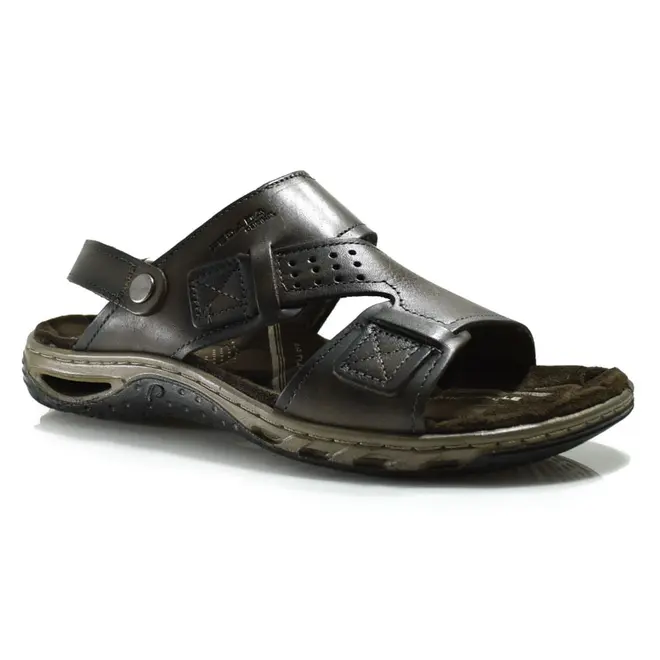 Papete Masculina de Couro Pegada Marrom 131662