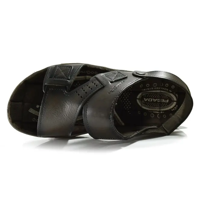 Papete Masculina de Couro Pegada Marrom 131662