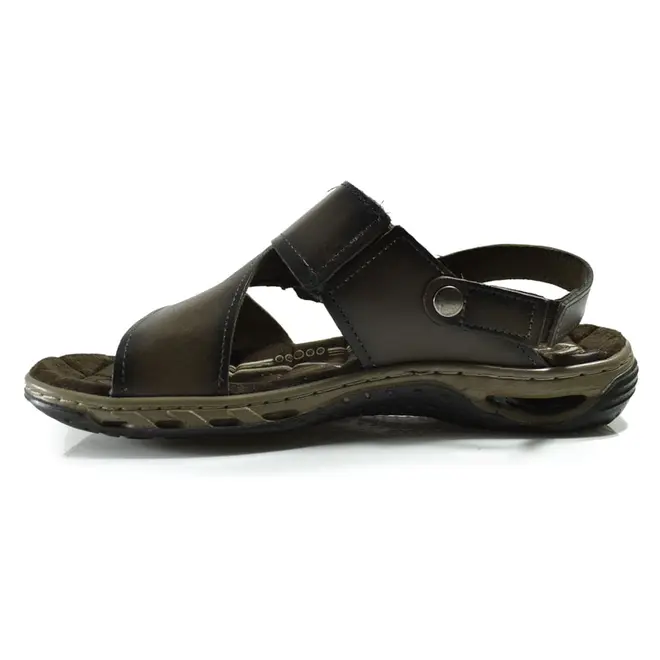 Papete Masculina de Couro Pegada Marrom 131662