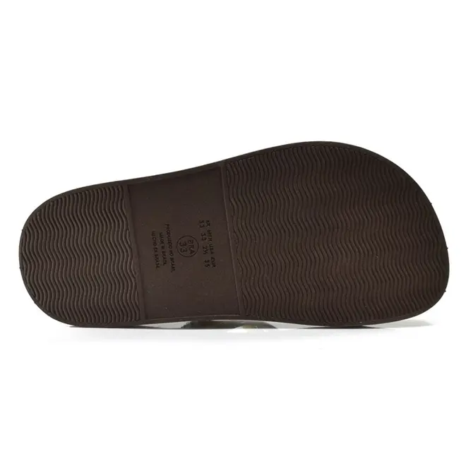 Sandália Flat Infantil Nilqi do 28 ao 34 Marrom 360.03