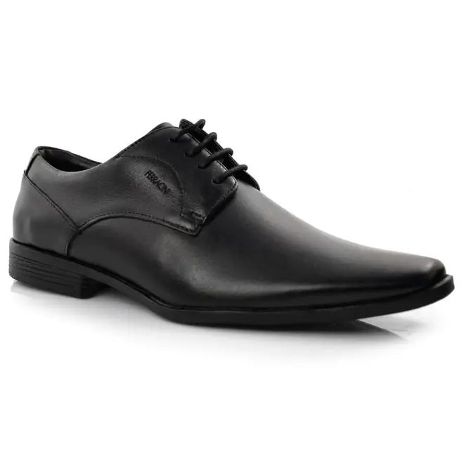 Sapato Social de Couro Masculino Ferracini Preto 4077