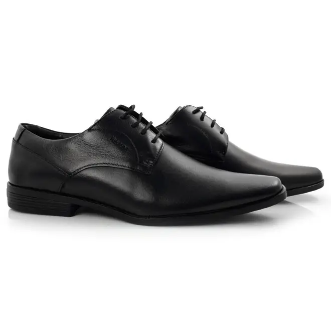Sapato Social de Couro Masculino Ferracini Preto 4077