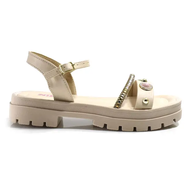 Sandália Flat Infantil Nilqi Rosa 370.02