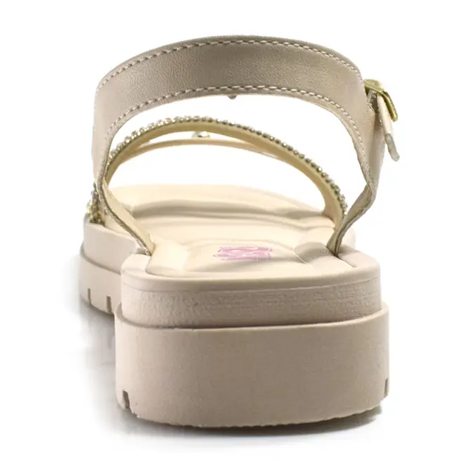 Sandália Flat Infantil Nilqi Rosa 370.02