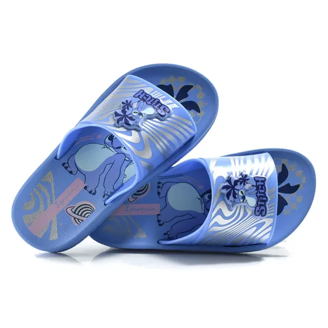 Chinelo Infantil Ipanema Stitch do 23 ao 34 Azul 27449
