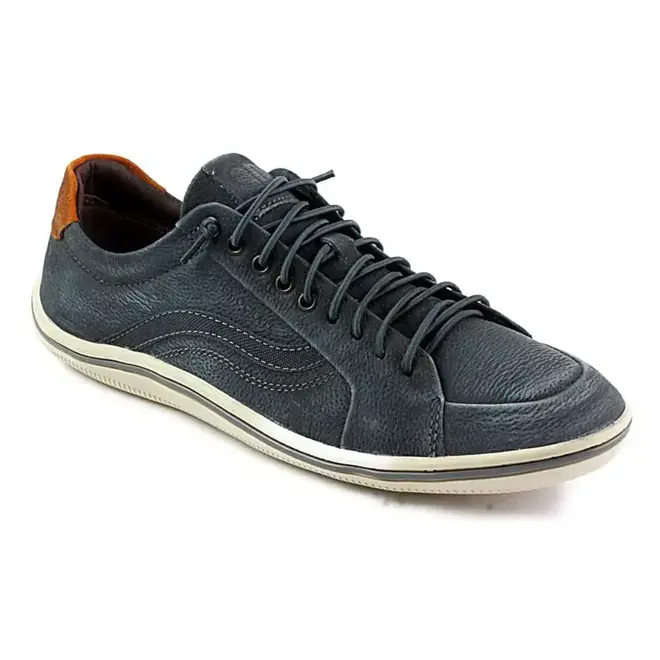 Sapatênis Casual Democrata Rave - Azul / Laranja