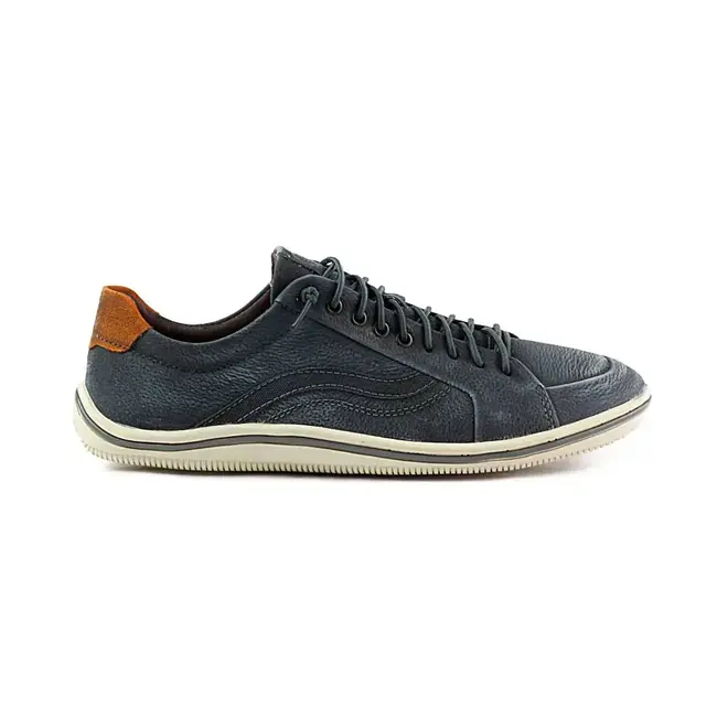 Sapatênis Casual Democrata Rave - Azul / Laranja