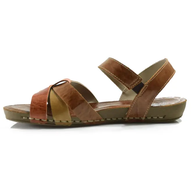 Papete de Couro Feminina Andacco Marrom 14281