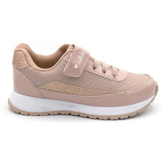 Tênis Infantil Feminino Jet Kids Rosa 10.158