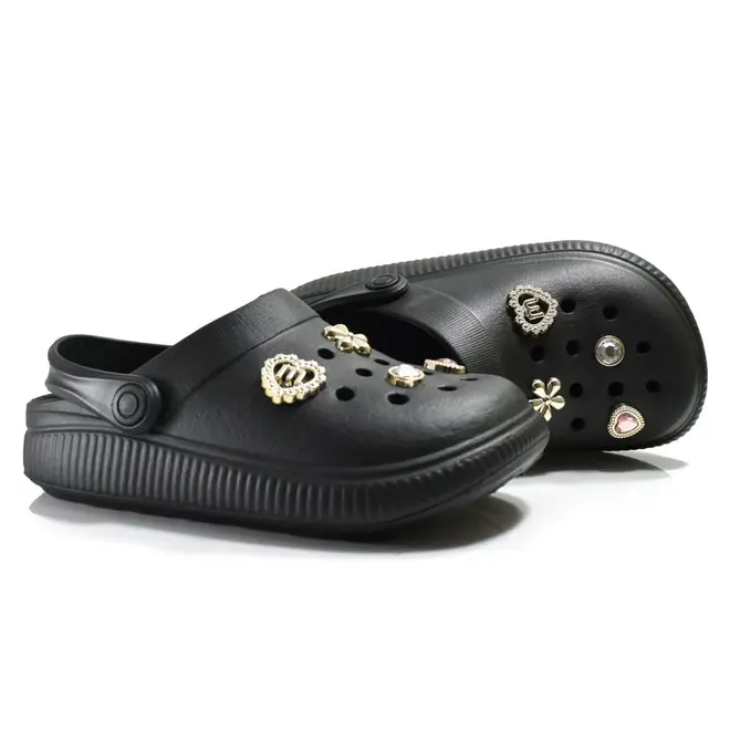 Papete Babuche Infantil de Menina Molekinha Preto 2591.103.30598