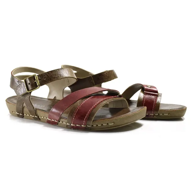 Papete de Couro Feminina Andacco Marrom 14293