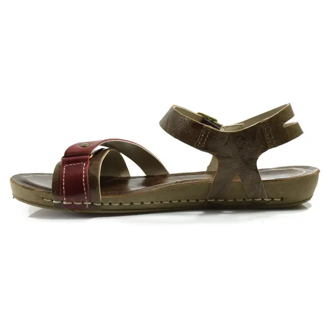 Papete de Couro Feminina Andacco Marrom 14293