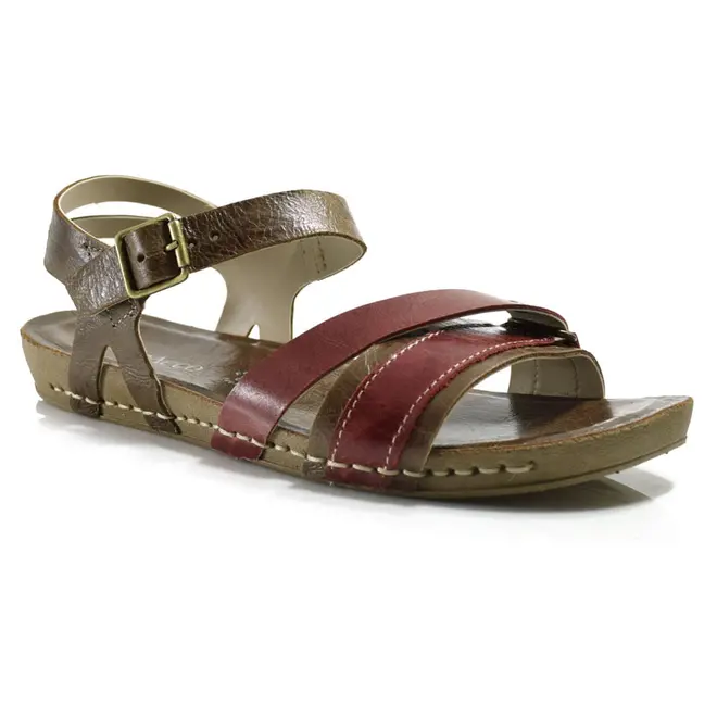 Papete de Couro Feminina Andacco Marrom 14293
