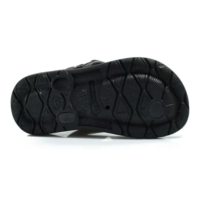 Chinelo Infantil de Menino Sonic DC Heros do 23 ao 34 Preto 23392