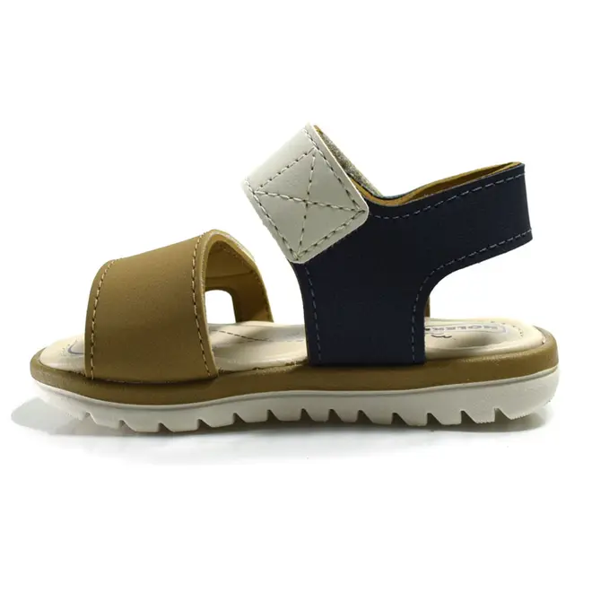 Sandália Infantil de Menino Molekinho do 19 ao 26 Bege 2650.203.13958