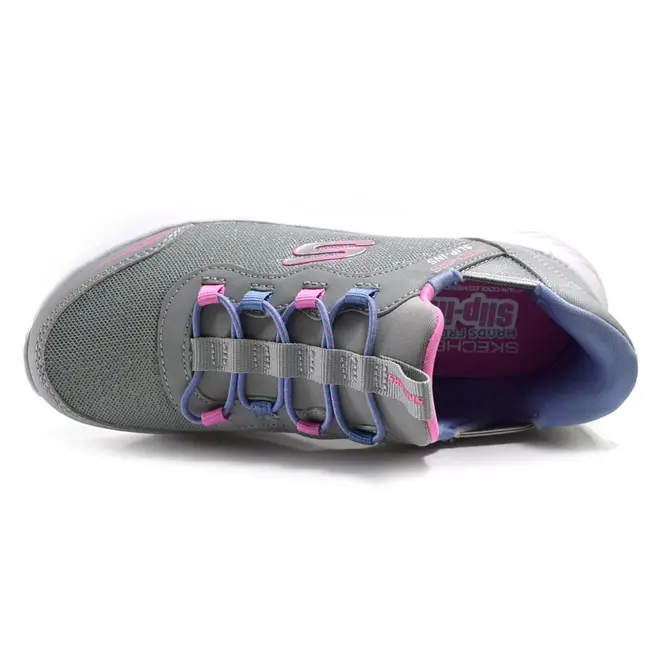 Tênis Infantil Feminino Skechers Bounder Cinza 303585L