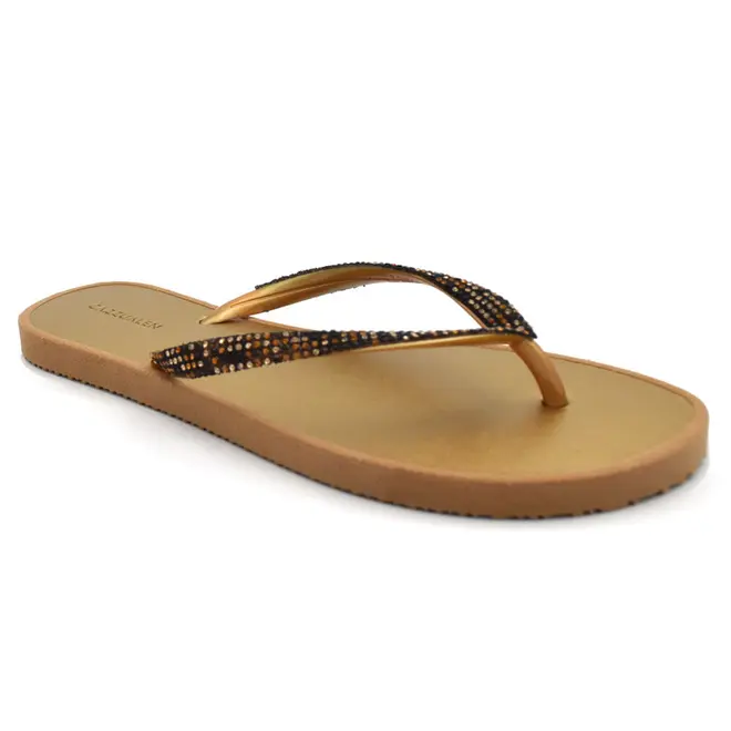 Chinelo Feminino Cazzualen Dourado CH-2302