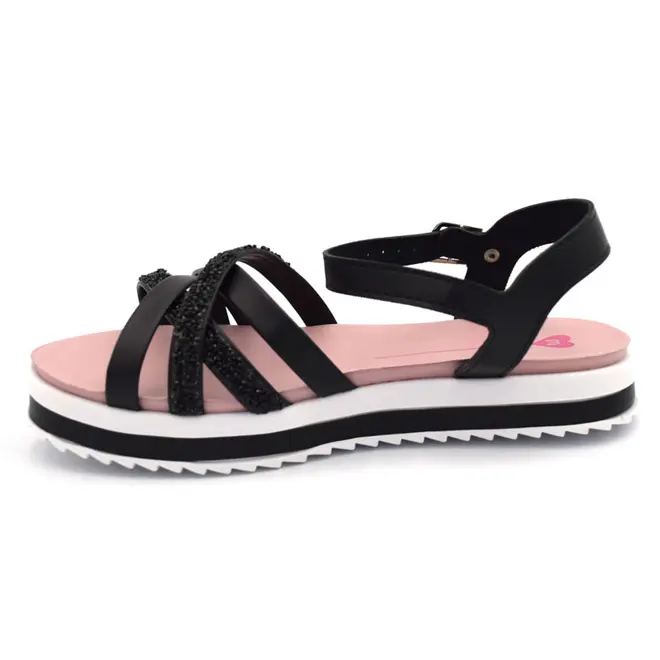Papete Infantil de Menina Molekinha do 25 ao 34 Preto 2305.1569.9569