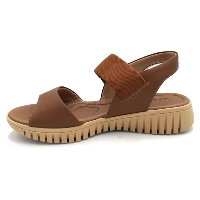 Papete de Couro Feminina Usaflex Marrom UD11006
