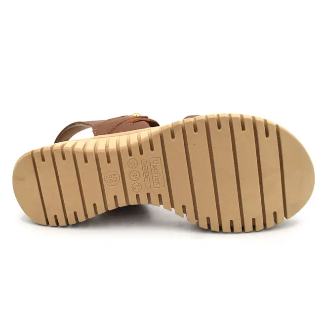 Papete de Couro Feminina Usaflex Marrom UD11006