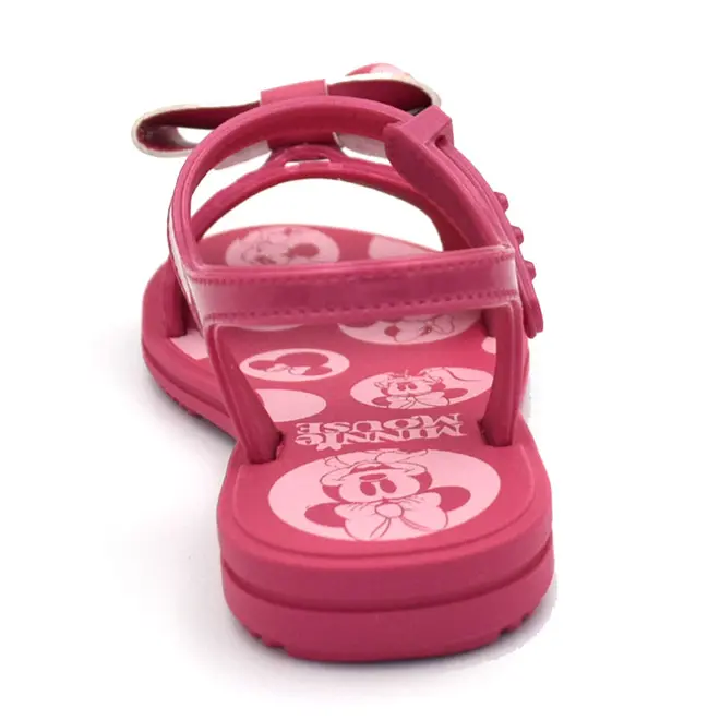 Sandália Infantil de Menina Disney Fan Cup do 23 ao 34 Rosa 23267