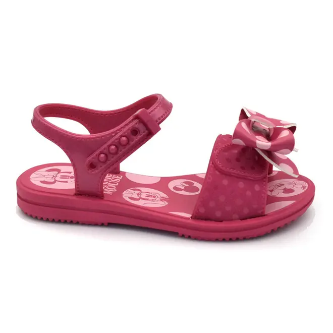 Sandália Infantil de Menina Disney Fan Cup do 23 ao 34 Rosa 23267