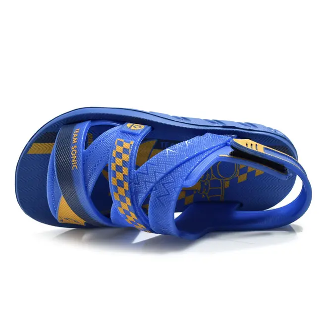 Sandália Infantil de Menino Sonic Fast Car PP do 25 ao 32 Azul 23294
