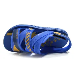 Sandália Infantil de Menino Sonic Fast Car PP do 25 ao 32 Azul 23294