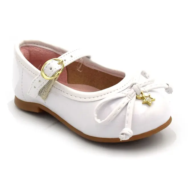 Sapatilha Boneca de Menina Infantil do 17 ao 25 Branco 2106.1065.13488