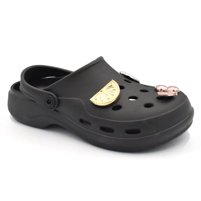 Babuche Feminino Zaxy Joy Pins Preto 19432