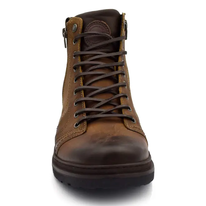 Coturno de Couro Masculino Free Way Marrom ABSOLUTX