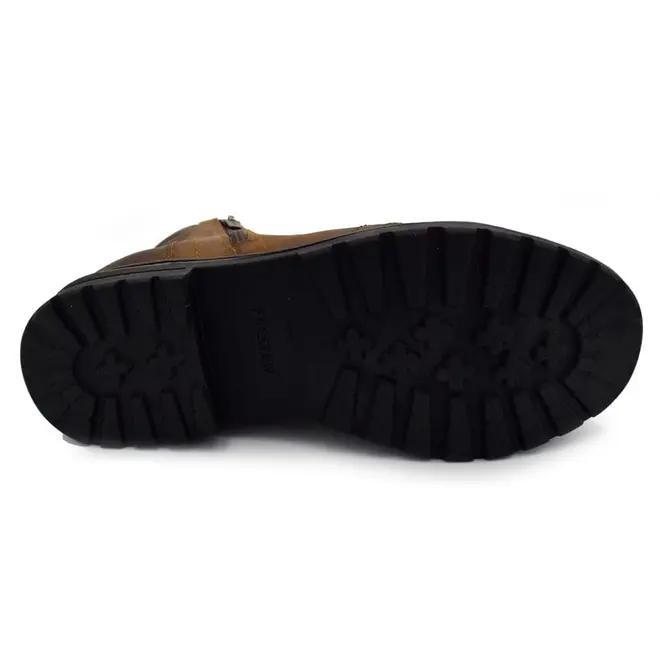 Coturno de Couro Masculino Free Way Marrom ABSOLUTX