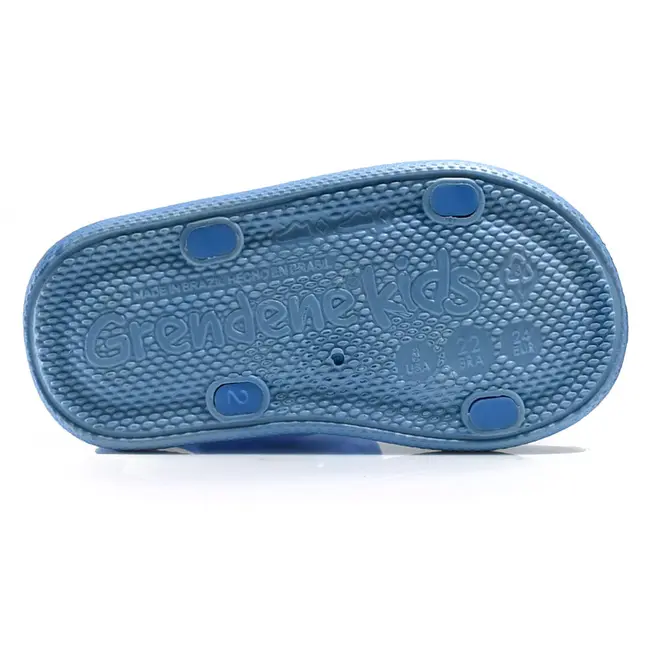Sandália Papete Infantil Stich Grendene  Azul 23271