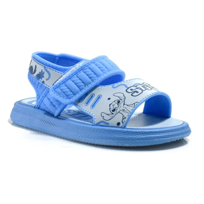 Sandália Papete Infantil Stich Grendene  Azul 23271