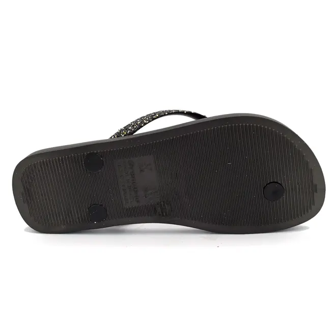 Chinelo Feminino Ipanema Power Glitter Preto 27456