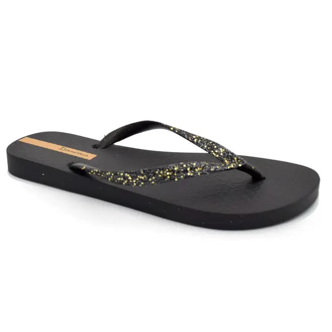 Chinelo Feminino Ipanema Power Glitter Preto 27456