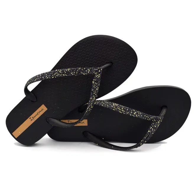 Chinelo Feminino Ipanema Power Glitter Preto 27456
