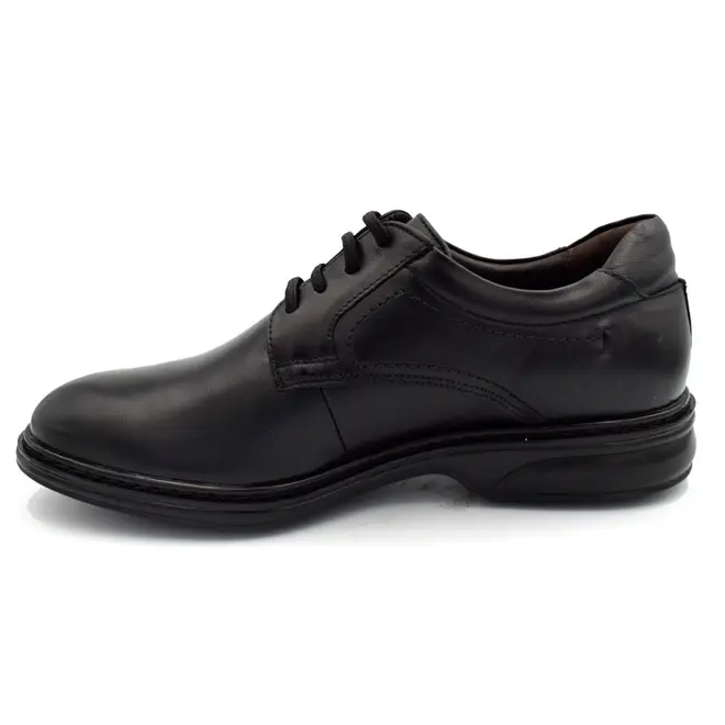 Sapato Social de Couro Masculino Jota Pe 3D Force Preto 87600