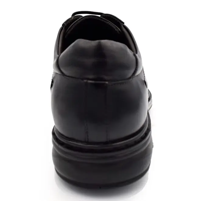 Sapato Social de Couro Masculino Jota Pe 3D Force Preto 87600