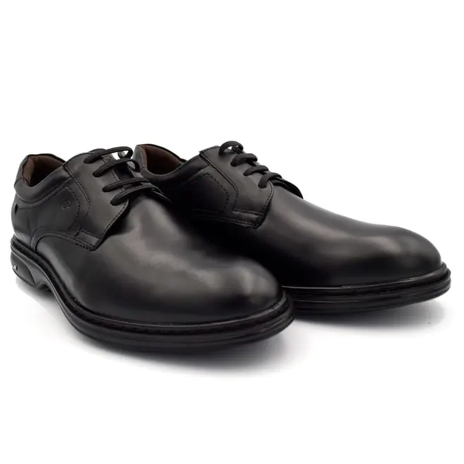 Sapato Social de Couro Masculino Jota Pe 3D Force Preto 87600