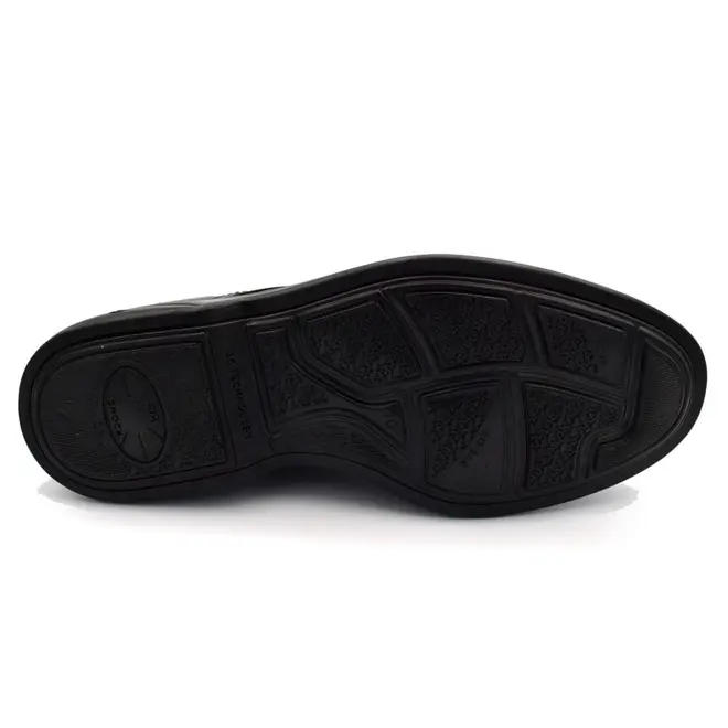 Sapato Social de Couro Masculino Jota Pe 3D Force Preto 87600