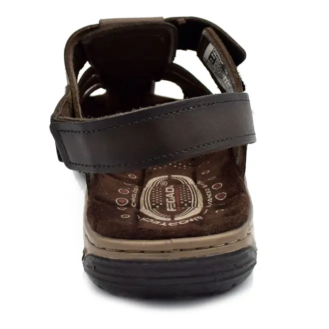 Papete de Couro Masculina Pegada Marrom 131676