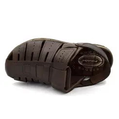 Papete de Couro Masculina Pegada Marrom 131676