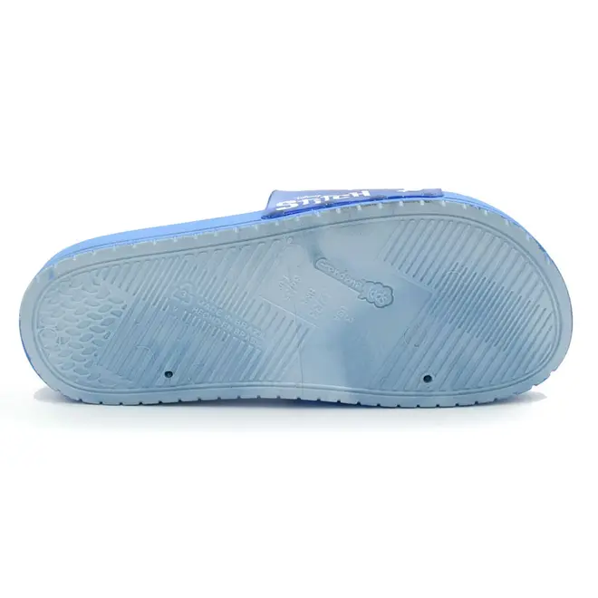 Chinelo Slide Infantil Grendene Stitch Azul 23285