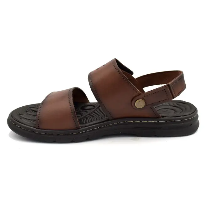 Papete de Couro Masculina Pegada Marrom 134203