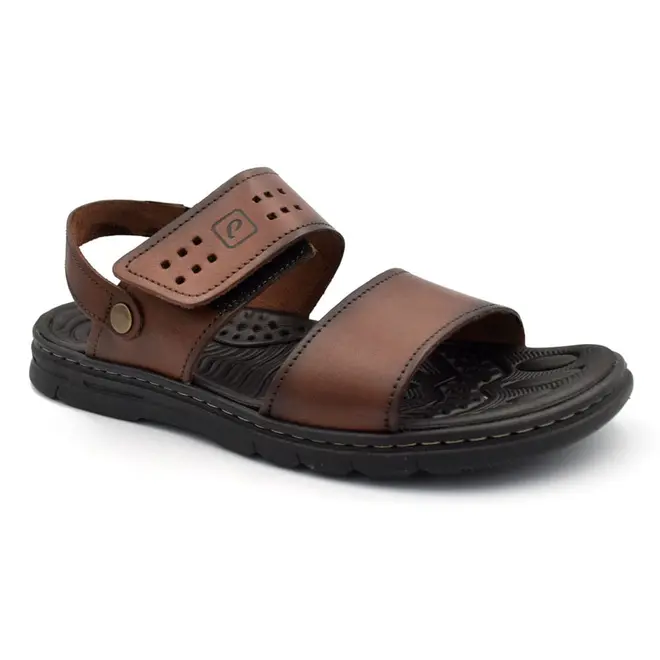 Papete de Couro Masculina Pegada Marrom 134203