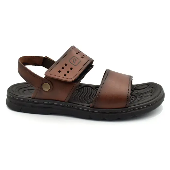 Papete de Couro Masculina Pegada Marrom 134203