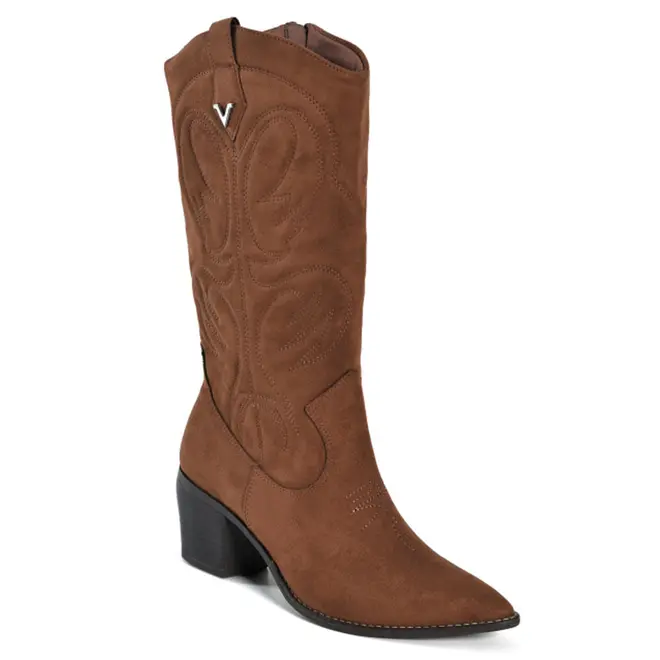 Bota Texana Feminina Via Marte Marrom 054-018-01