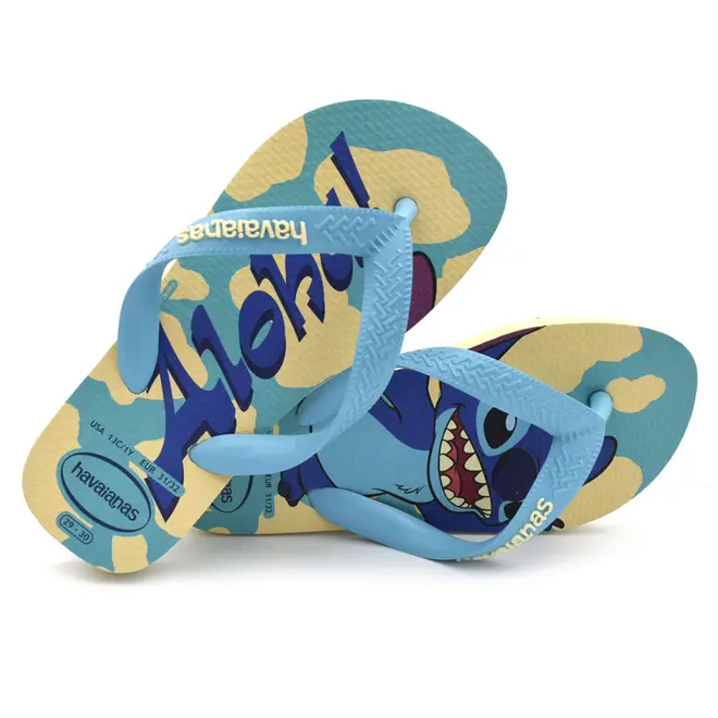 Chinelo Infantil Havaianas Top Disney Amarelo 4148941 INF